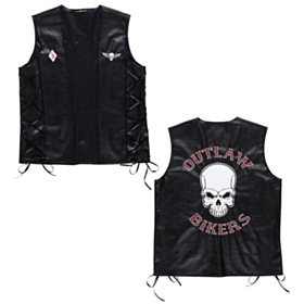 Biker Skelet Vest