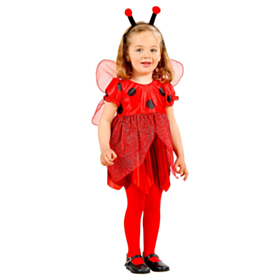 Sød Mariehøne Børnekostume