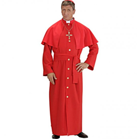 Rød Biskop Kostume