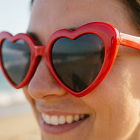 Hjerte solbriller