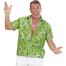 Hawaiiskjorte Grøn