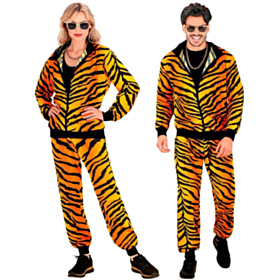 Tiger 80'er Træningsdragt Kostume