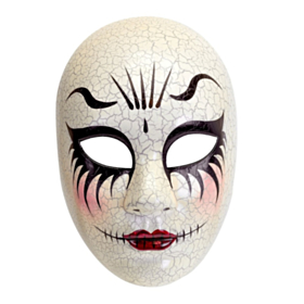 Cracked Doll Maske