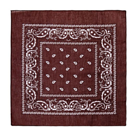 Klassisk Bandana Brun