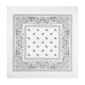 Klassisk Bandana Hvid