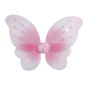 Glitter Vinger Lyserød