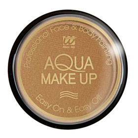 Aqua Makeup Mørk Beige