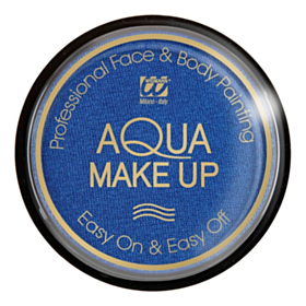 Metallisk Aqua Makeup Blå