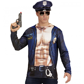 Langærmet Politimand Bluse