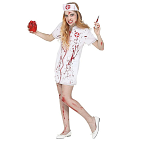 Zombie Sygeplejerske Børnekostume