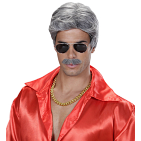 Drømmehår Paryk m. skæg