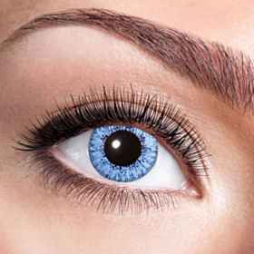 Halloweenlinser Blå