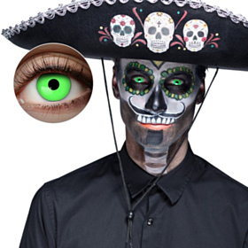 UV Kontaktlinser Neongrøn