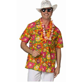 Hawaiiskjorte Orange