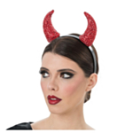 Djævlehorn Hårbøjle Rød