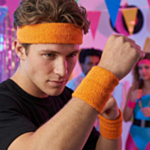 80'er Svedbånd Orange