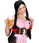 Tyroler Fletningsparyk Sort