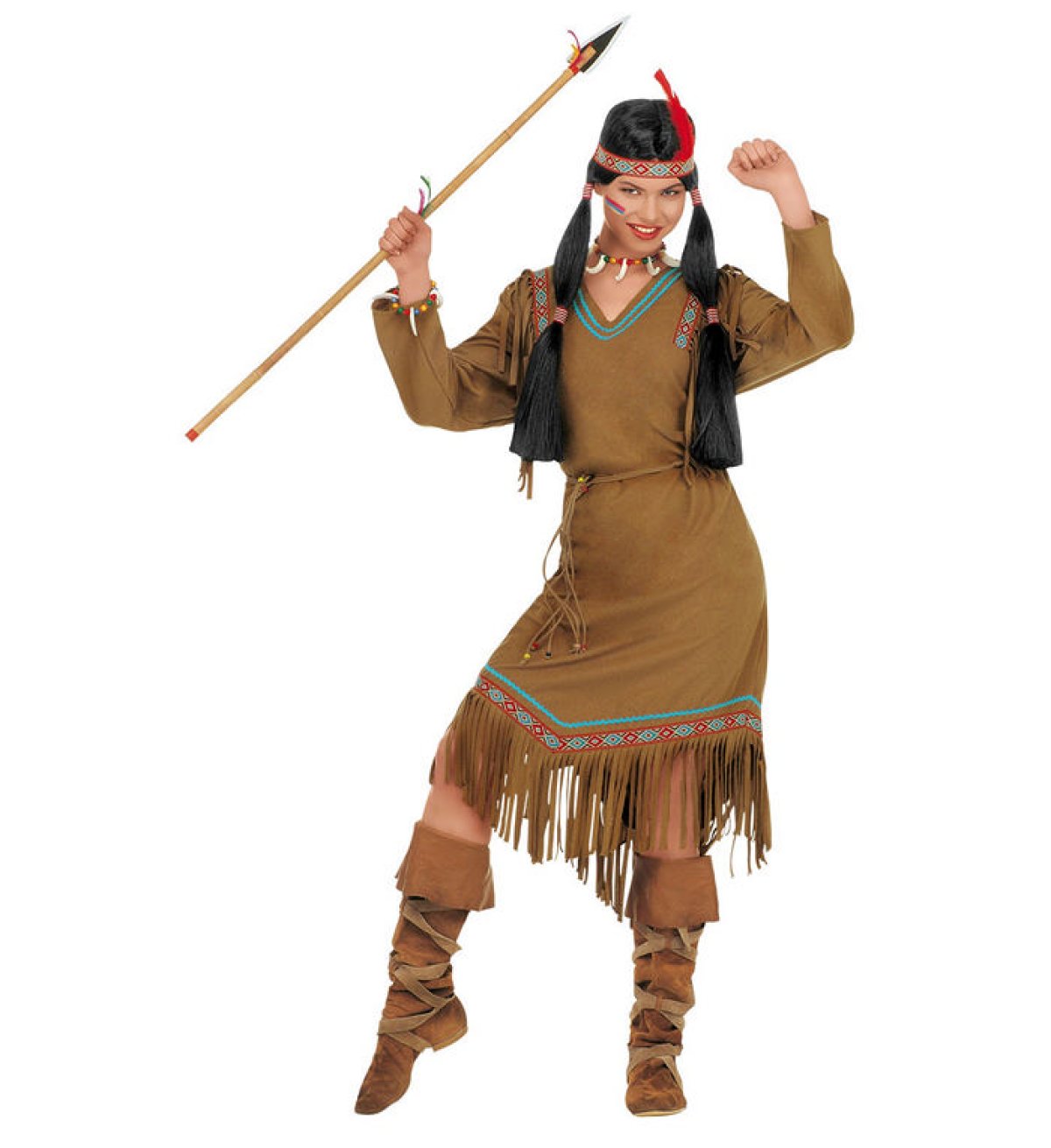 Indianer Kvinde Kostume