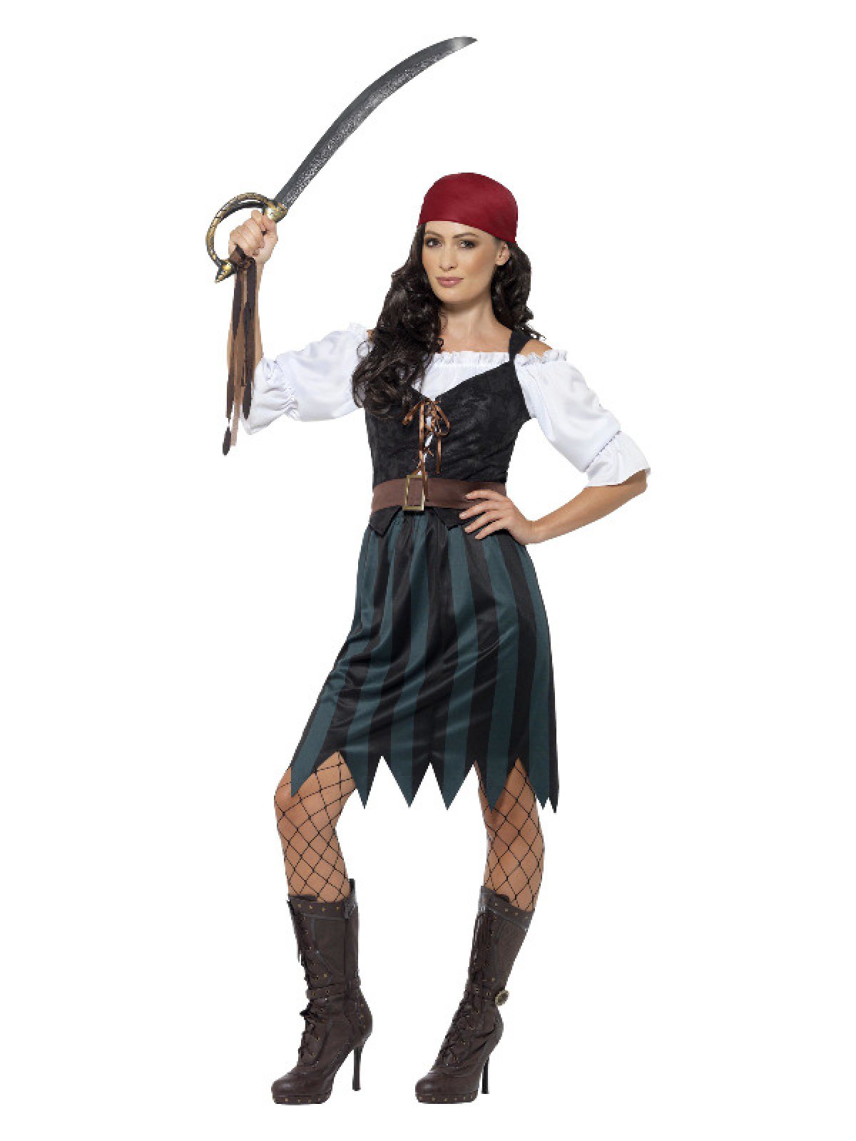 give Mængde penge uddannelse Kvindelig Pirat Kostume kostume