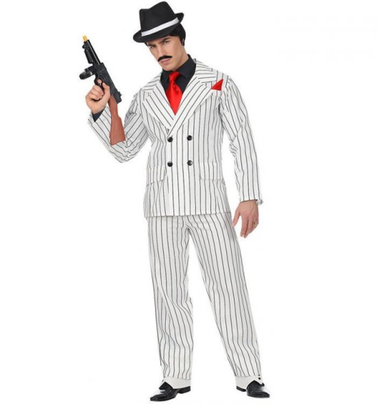 Stribet Gangster Kostume