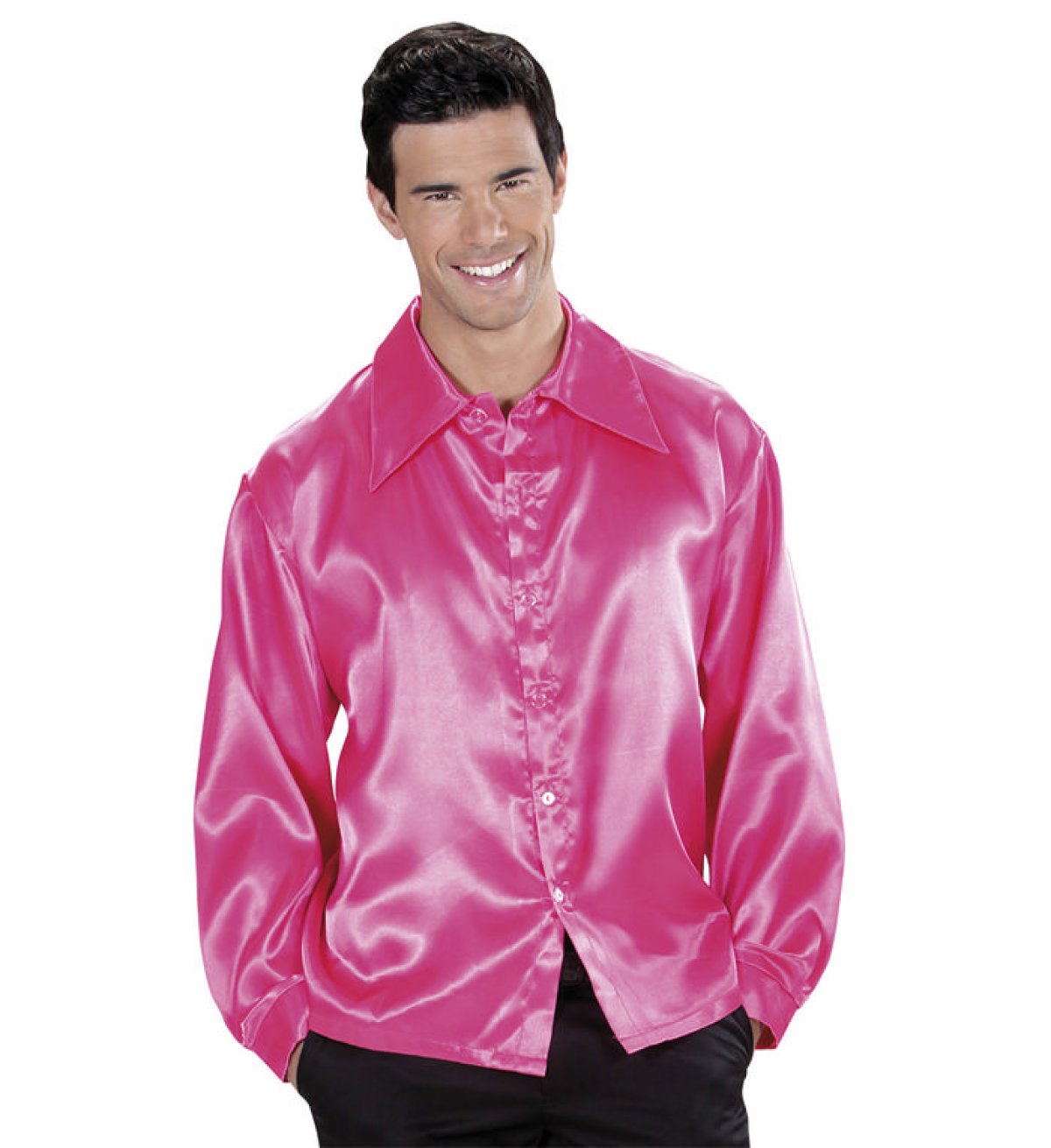 Satin Skjorte