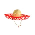 Sombrero Hat Rød