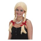 Oktoberfest Fletning Paryk Blond