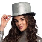 Glitz Tophat Sølv