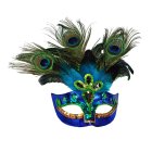 Påfugle Maske