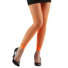 Fiskenet Leggings Neonorange