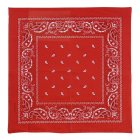 Rød cowboy bandana