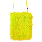 Plysset Taske Neongul