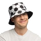 Fodbold Bøllehat Sort Hvid