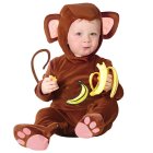 Bedårende Abe Babykostume