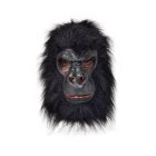 Gorilla Latex Maske Sort
