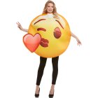 Emoji Kys Smiley Kostume