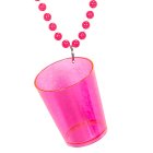 Shotglas Halskæde Pink