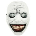 Hvid Monstermaske Med Bobleøjne