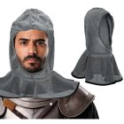 Middelalder Chainmail Hætte