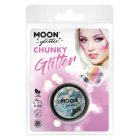 Holografisk Chunky Glitter, Sølv