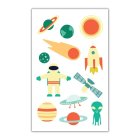 Astronaut Falske Tatoveringer