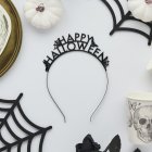 Happy Halloween Hårbøjle Sort