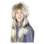 80'er Rockstjerne Paryk Blond/Brun