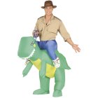 Oppusteligt Dinosaur Kostume