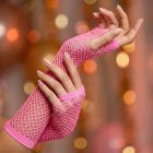 Lange Pink Handsker
