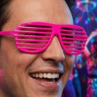 Neonpink Briller