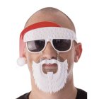 Julemandsbriller med Hue og Skæg