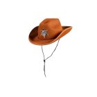 Dallas Cowboyhat Brun