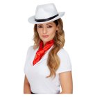 Gangsterhat Hvid