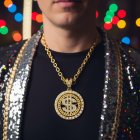 Dollar Halskæde Guld